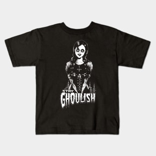 Goth dead girl, Stay Ghoulish! Kids T-Shirt